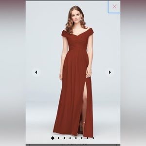 Size 4 Wine colored bridesmaid dress